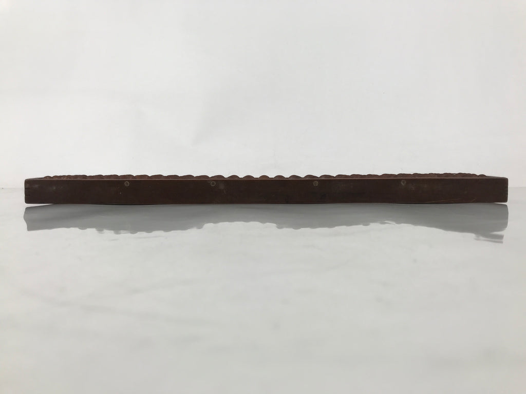 Japanese Wooden Abacus Soroban Math Calculating Tool Vtg 1/4 Beads 27 Rows ST71