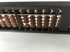 Japanese Wooden Abacus Soroban Math Calculating Tool Vtg 1/4 Beads 27 Rows ST72