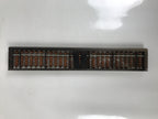 Japanese Wooden Abacus Soroban Math Calculating Tool Vtg 1/4 Beads 27 Rows ST72