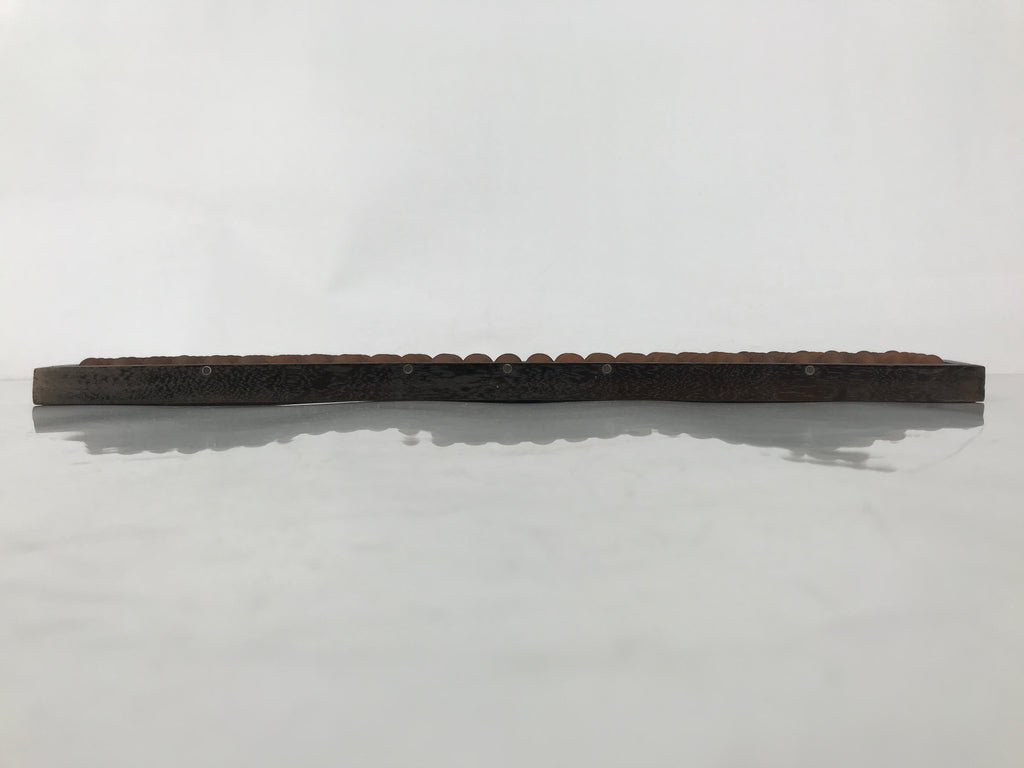 Japanese Wooden Abacus Soroban Math Calculating Tool Vtg 1/4 Beads 27 Rows ST72