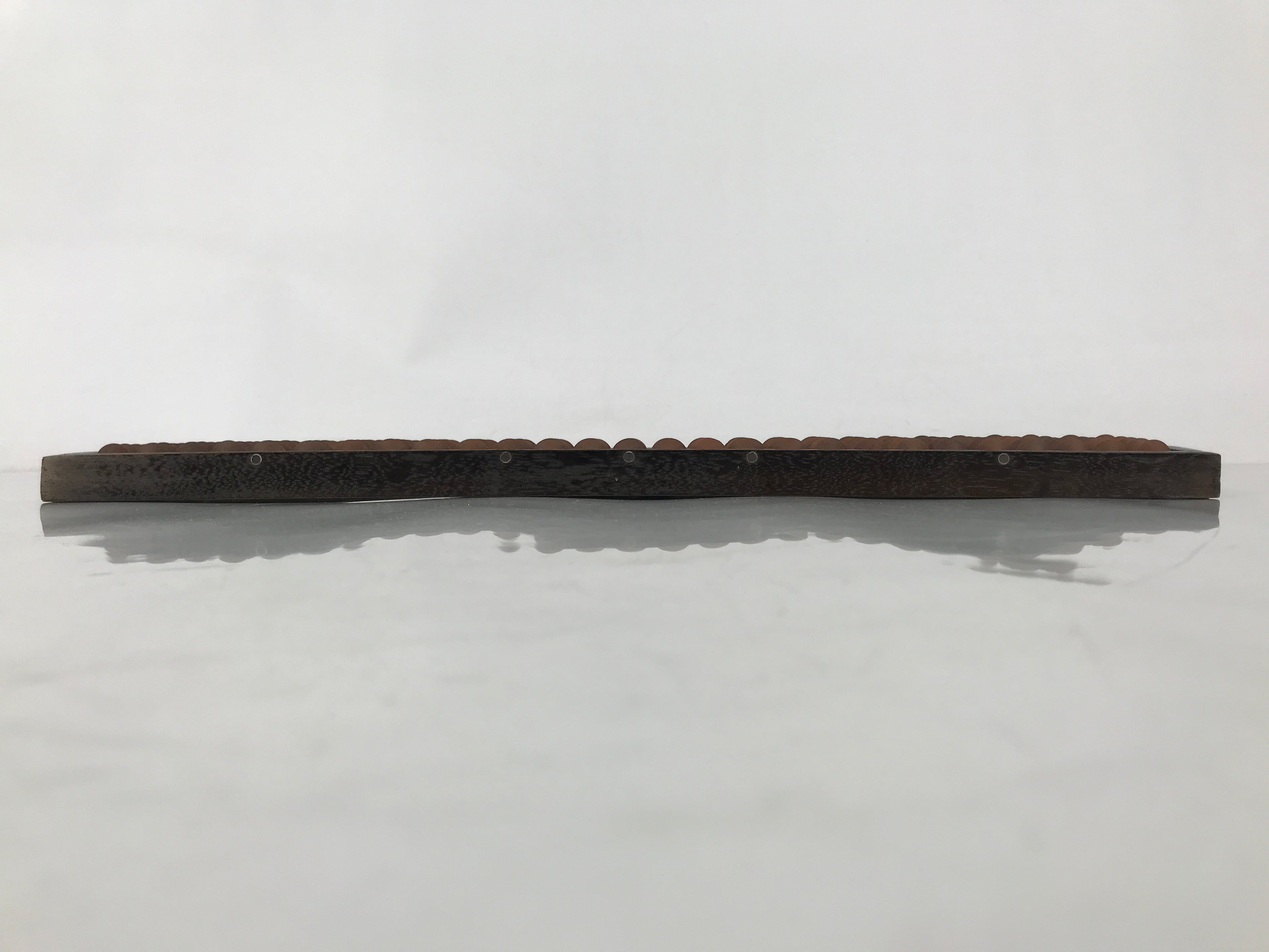 Japanese Wooden Abacus Soroban Math Calculating Tool Vtg 1/4 Beads 27 Rows ST72