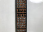 Japanese Wooden Abacus Soroban Math Calculating Tool Vtg 1/4 Beads 27 Rows ST72