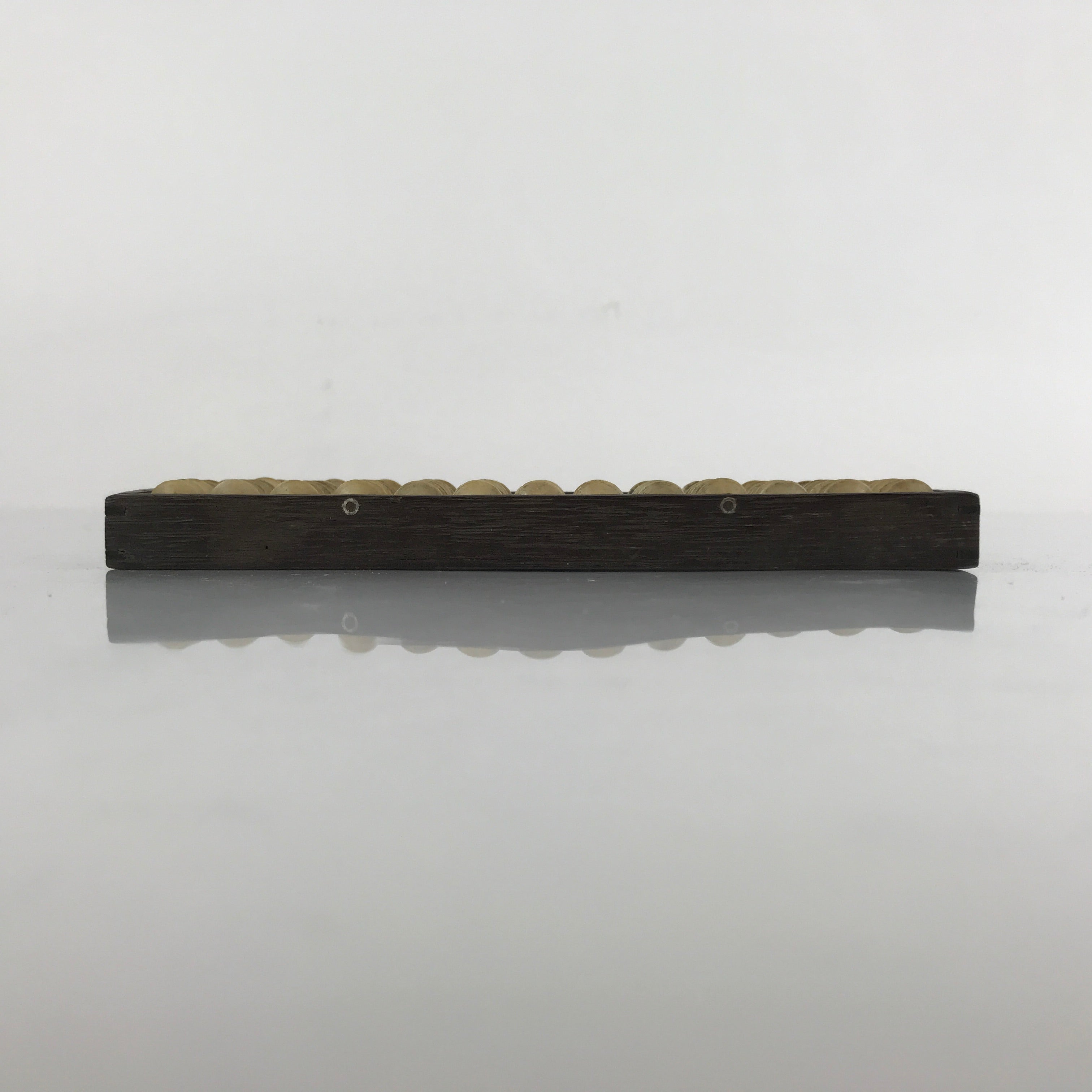 Japanese Wooden Abacus Soroban Math Calculating Tool Vtg 1/5 Beads 13 Rows ST54