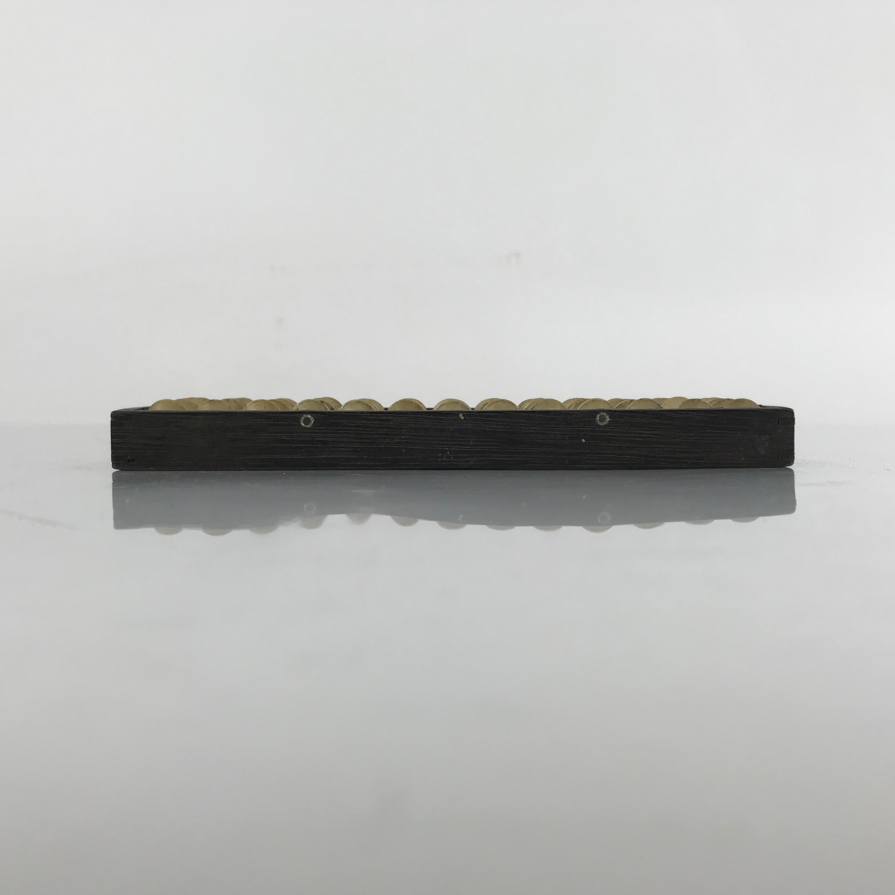 Japanese Wooden Abacus Soroban Math Calculating Tool Vtg 1/5 Beads 13 Rows ST54