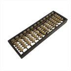 Japanese Wooden Abacus Soroban Math Calculating Tool Vtg 1/5 Beads 13 Rows ST54