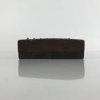 Japanese Wooden Abacus Soroban Math Calculating Tool Vtg 1/5 Beads 13 Rows ST60