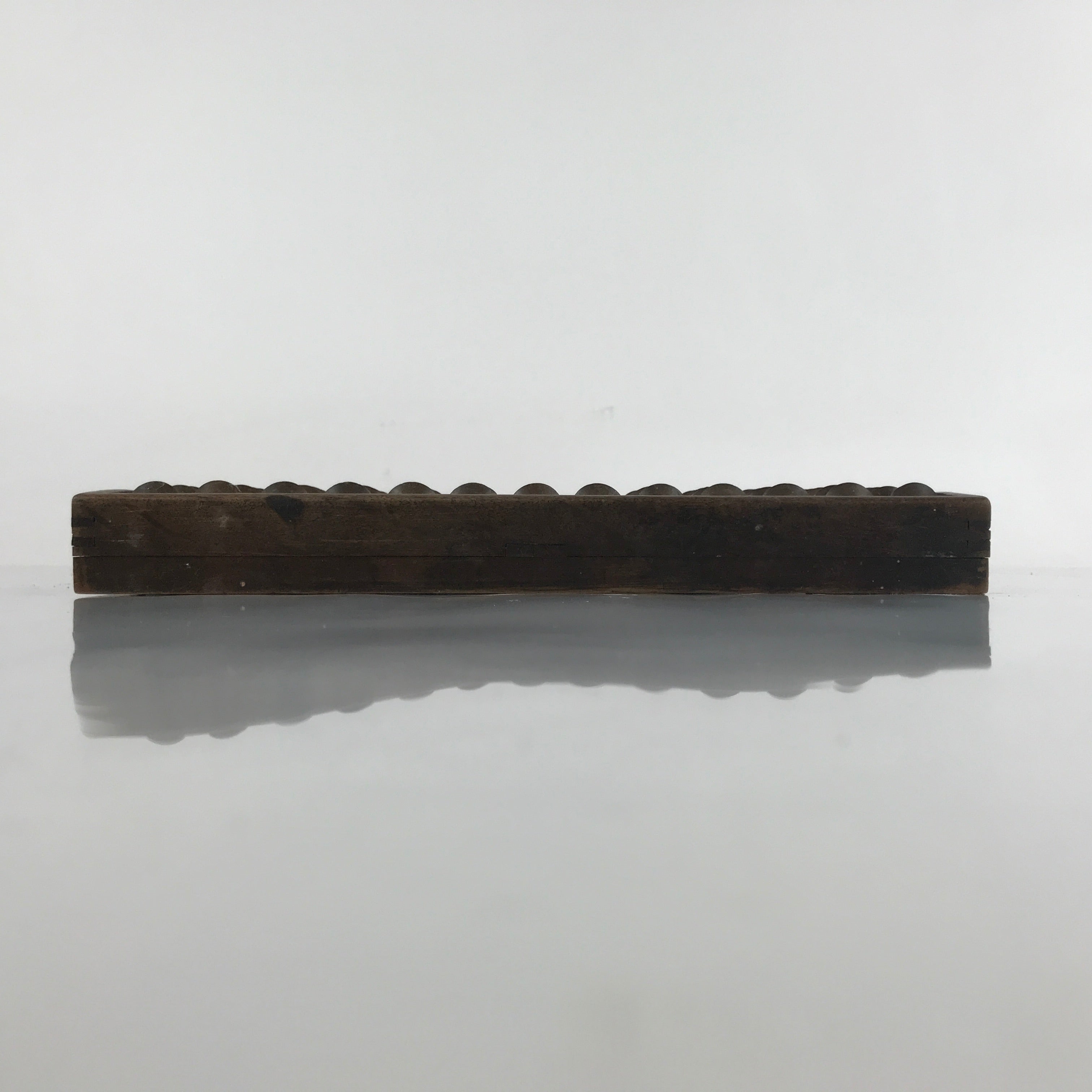 Japanese Wooden Abacus Soroban Math Calculating Tool Vtg 1/5 Beads 13 Rows ST60