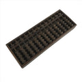 Japanese Wooden Abacus Soroban Math Calculating Tool Vtg 1/5 Beads 13 Rows ST60