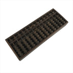 Japanese Wooden Abacus Soroban Math Calculating Tool Vtg 1/5 Beads 13 Rows ST60