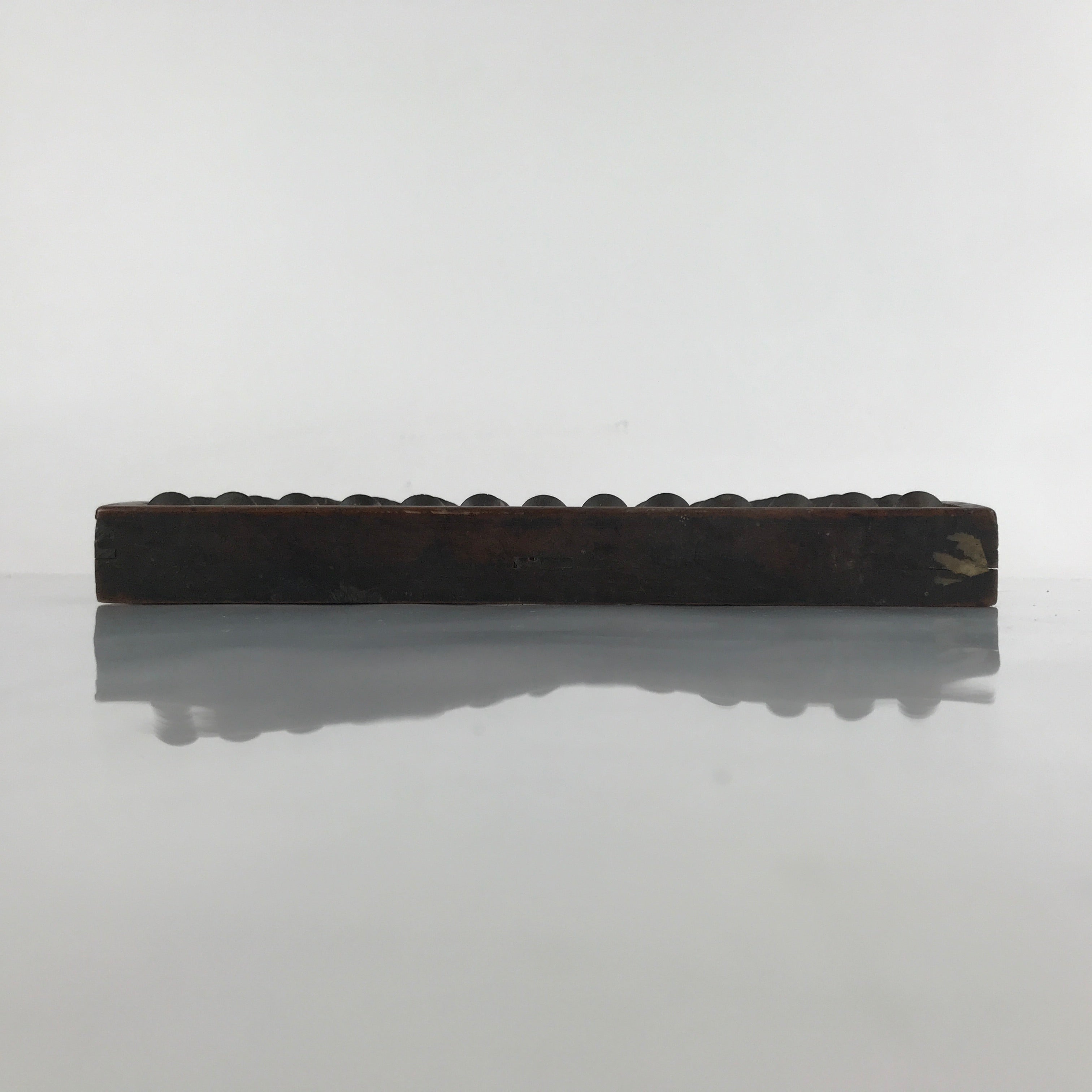 Japanese Wooden Abacus Soroban Math Calculating Tool Vtg 1/5 Beads 13 Rows ST62