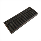 Japanese Wooden Abacus Soroban Math Calculating Tool Vtg 1/5 Beads 13 Rows ST62