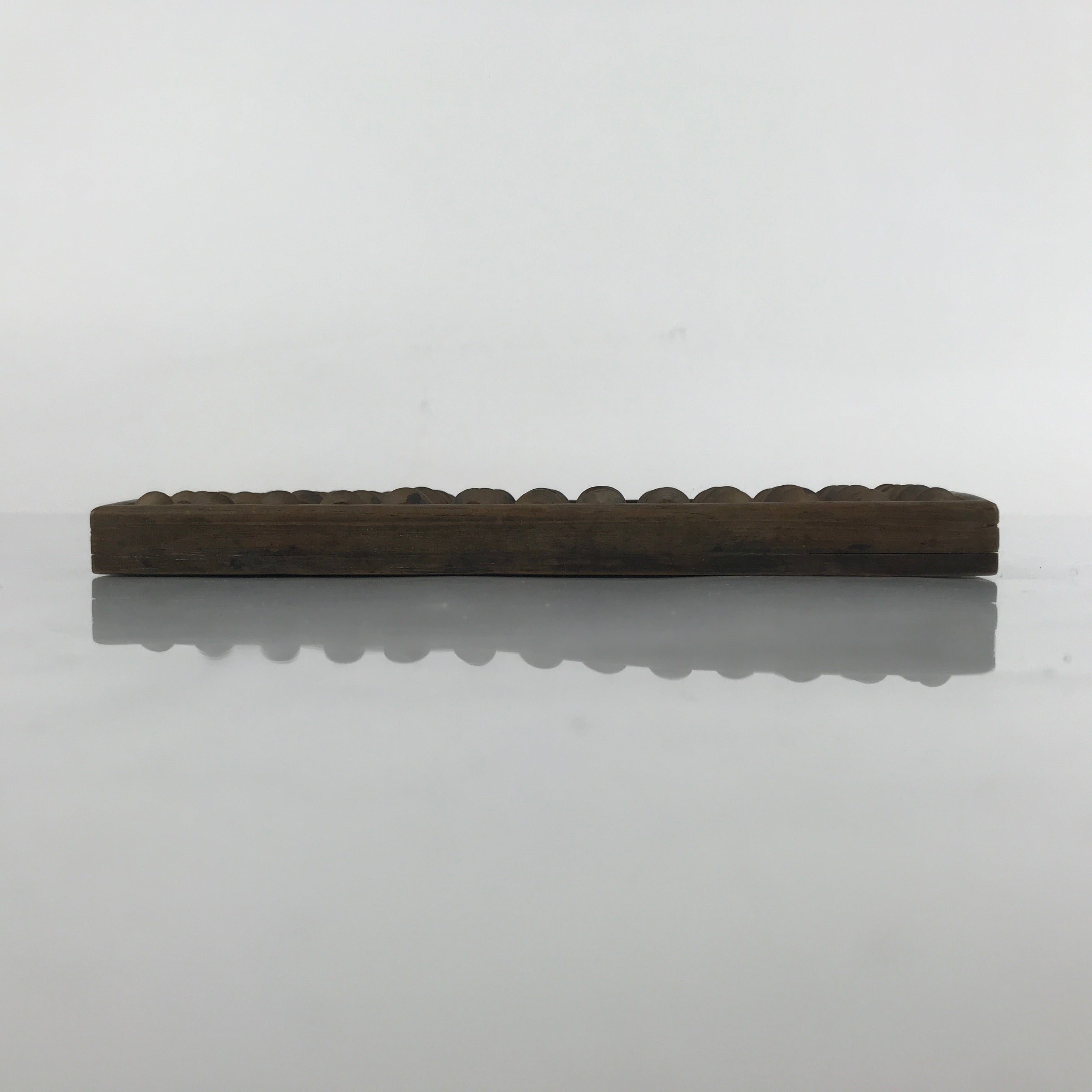 Japanese Wooden Abacus Soroban Math Calculating Tool Vtg 1/5 Beads 13 Rows ST64