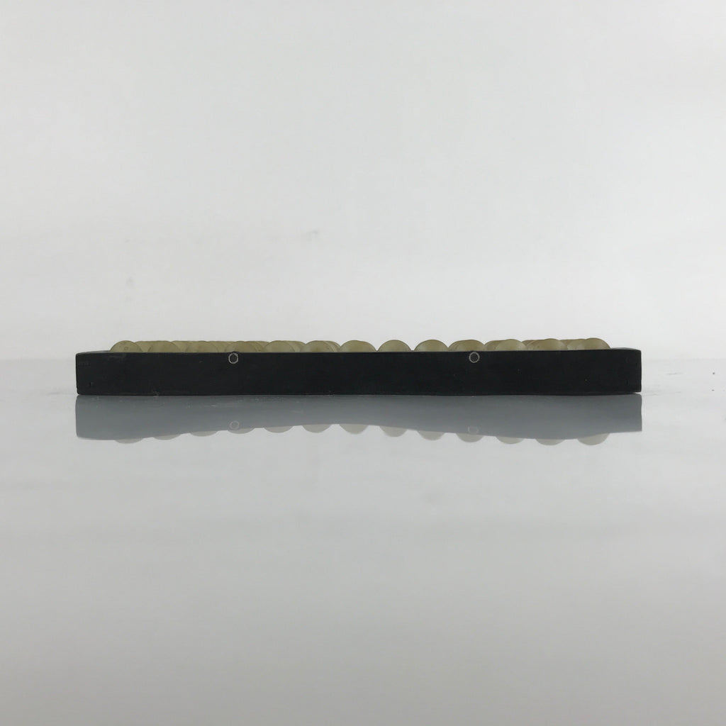 Japanese Wooden Abacus Soroban Math Calculating Tool Vtg 1/5 Beads 13 Rows ST65