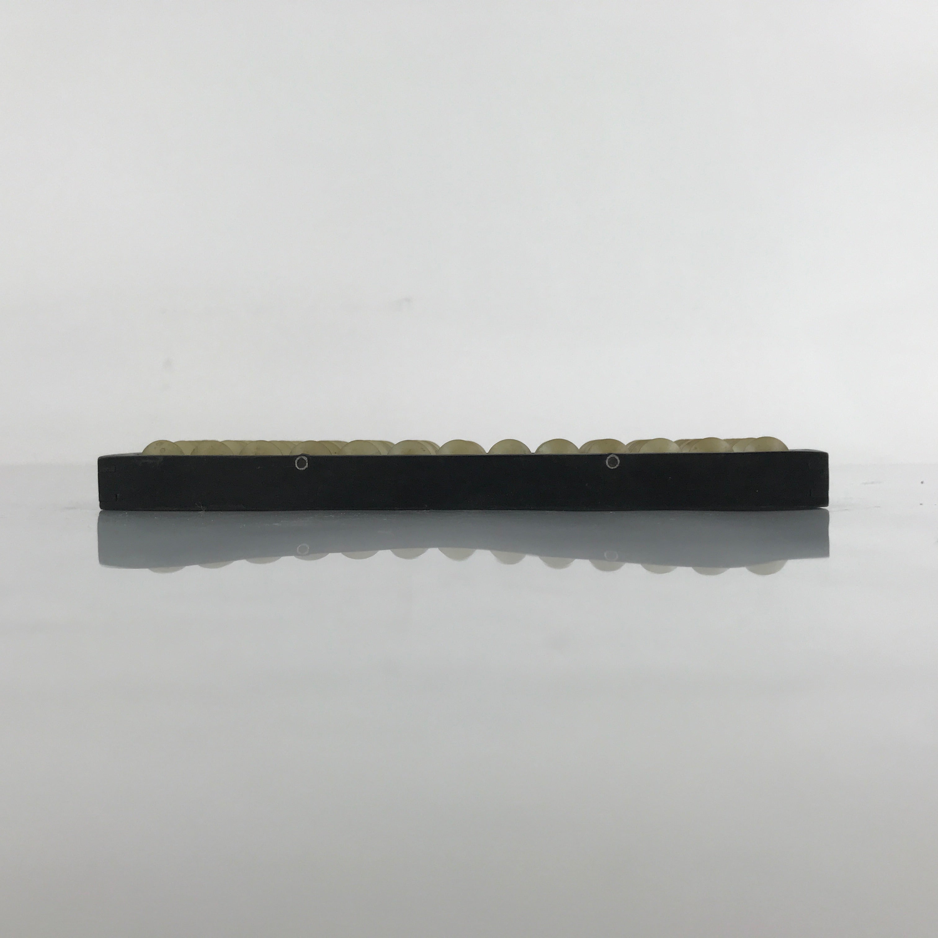 Japanese Wooden Abacus Soroban Math Calculating Tool Vtg 1/5 Beads 13 Rows ST65