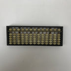 Japanese Wooden Abacus Soroban Math Calculating Tool Vtg 1/5 Beads 13 Rows ST65
