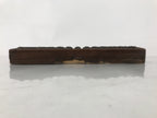Japanese Wooden Abacus Soroban Math Calculating Tool Vtg 1/5 Beads 13 Rows ST70