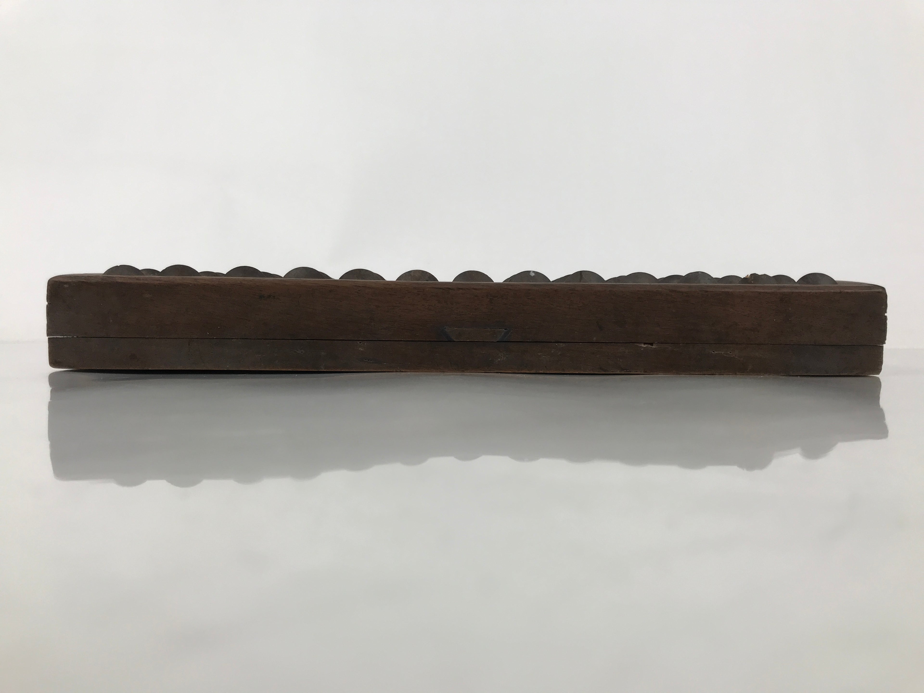Japanese Wooden Abacus Soroban Math Calculating Tool Vtg 1/5 Beads 13 Rows ST70