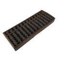 Japanese Wooden Abacus Soroban Math Calculating Tool Vtg 1/5 Beads 13 Rows ST70