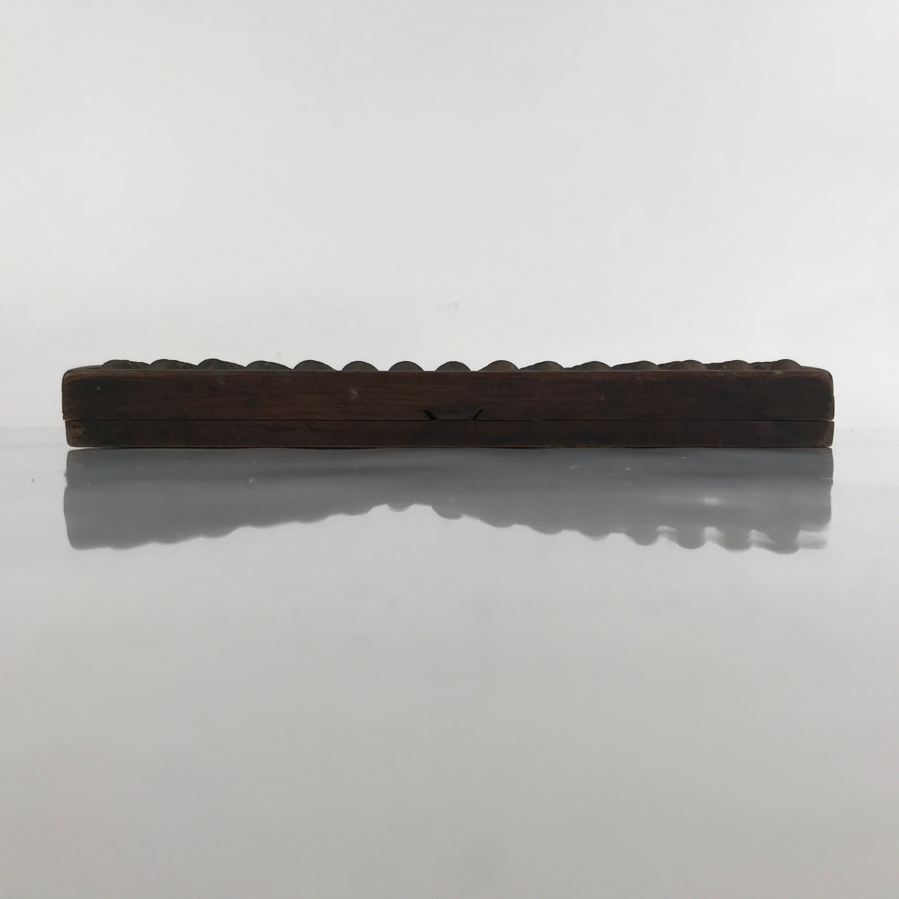 Japanese Wooden Abacus Soroban Math Calculating Tool Vtg 1/5 Beads 15 Rows ST61
