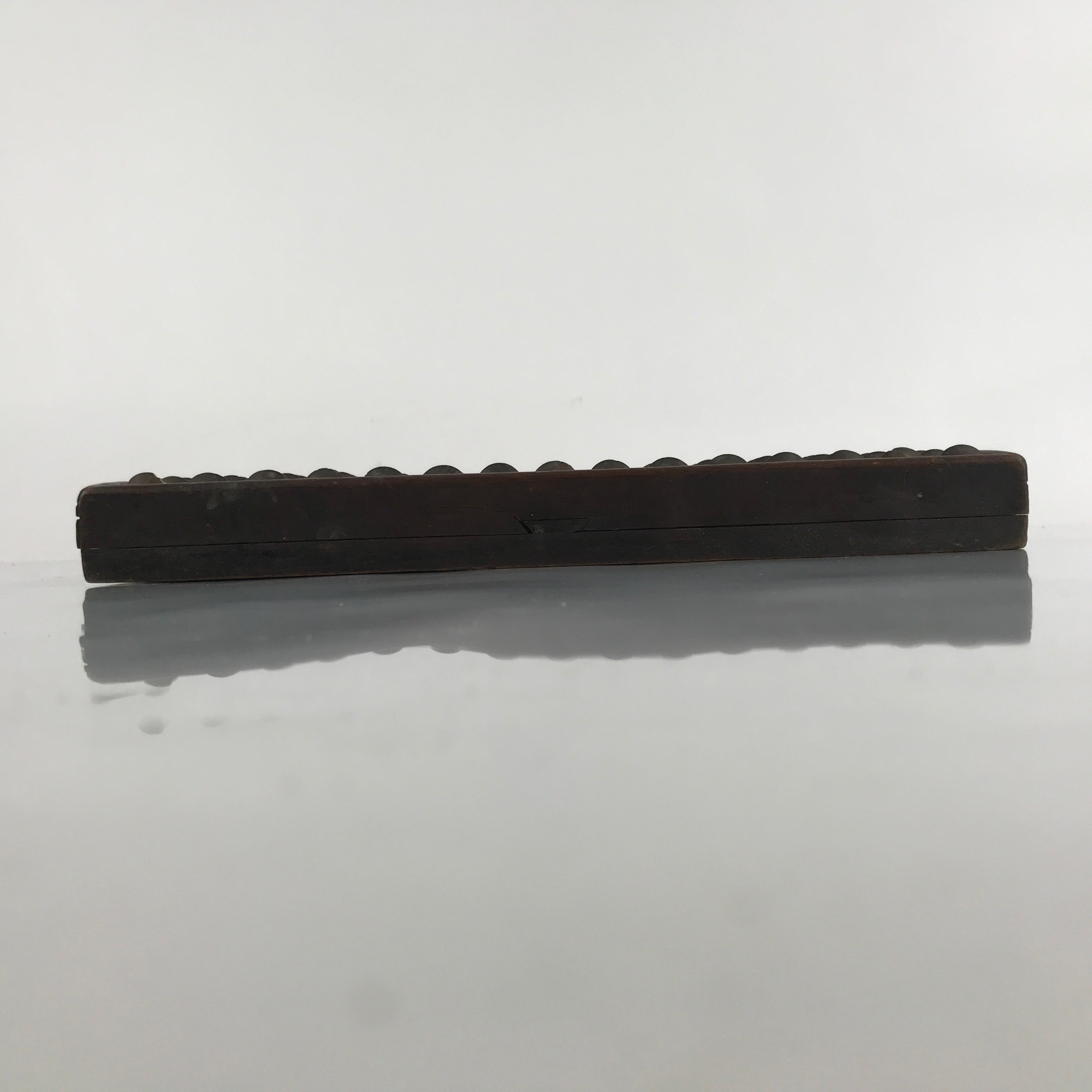 Japanese Wooden Abacus Soroban Math Calculating Tool Vtg 1/5 Beads 15 Rows ST61