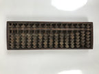 Japanese Wooden Abacus Soroban Math Calculating Tool Vtg 1/5 Beads 15 Rows ST69