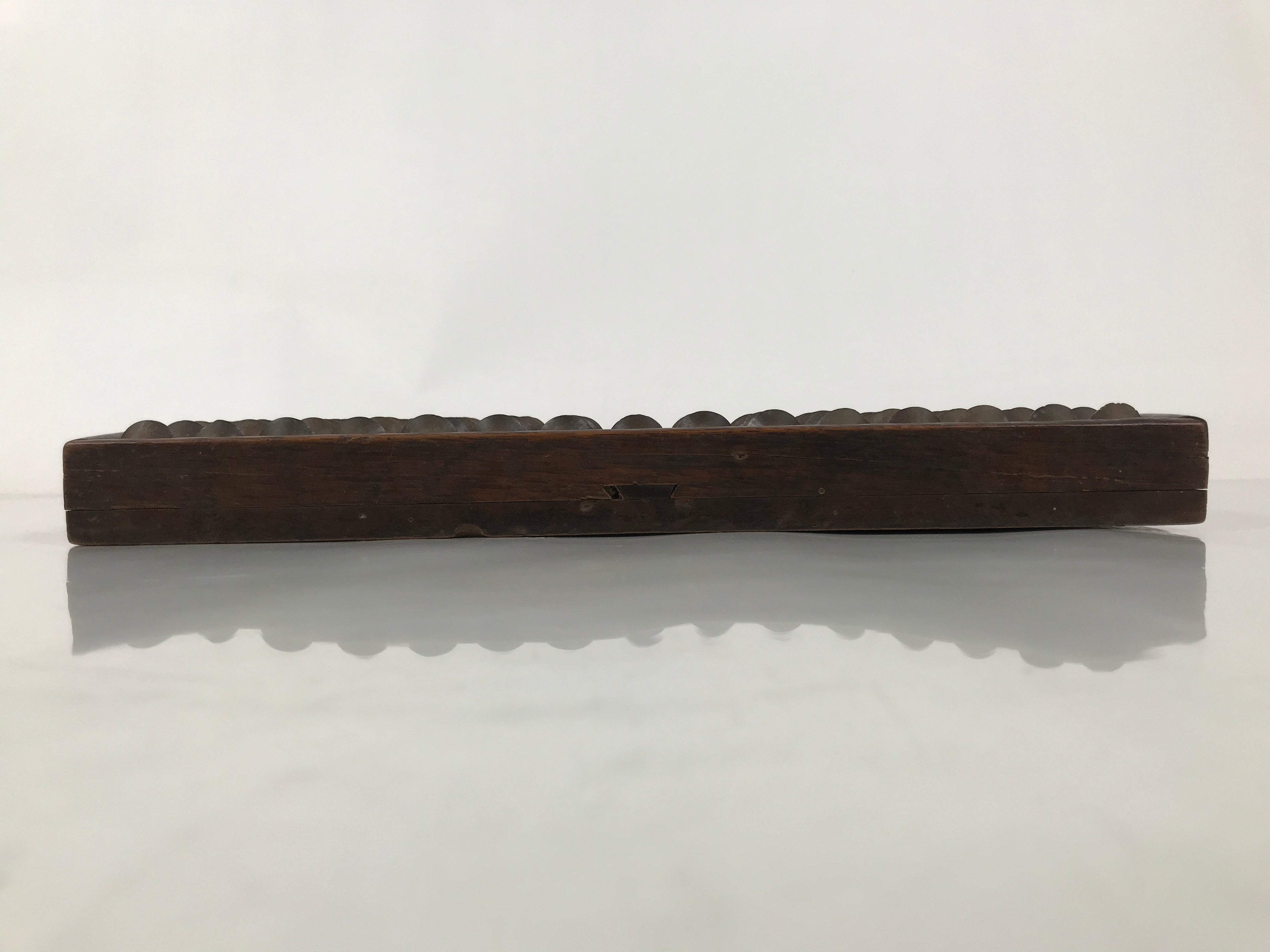 Japanese Wooden Abacus Soroban Math Calculating Tool Vtg 1/5 Beads 15 Rows ST69