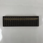 Japanese Wooden Abacus Soroban Math Calculating Tool Vtg 1/5 Beads 17 Rows ST51