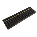 Japanese Wooden Abacus Soroban Math Calculating Tool Vtg 1/5 Beads 17 Rows ST51
