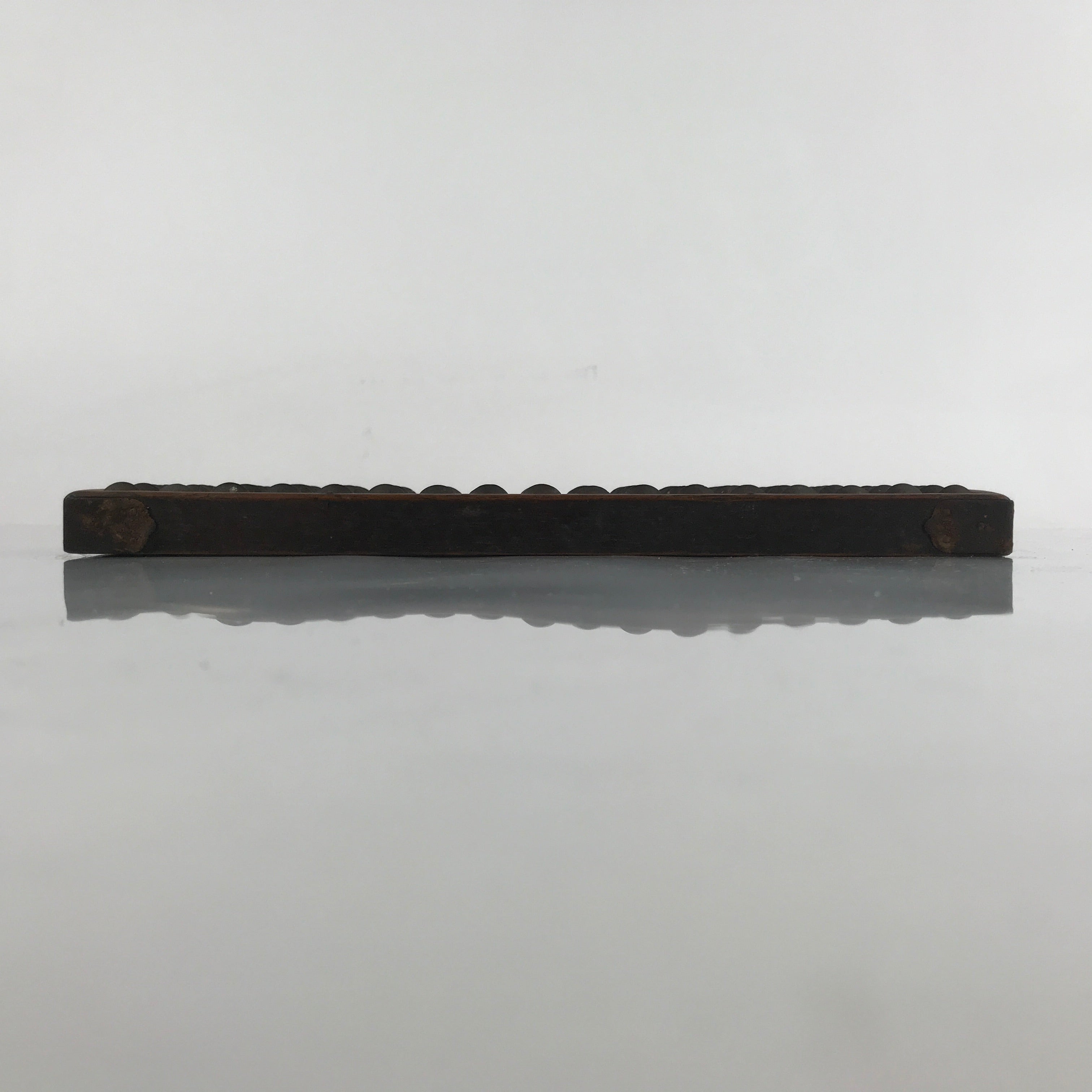 Japanese Wooden Abacus Soroban Math Calculating Tool Vtg 1/5 Beads 17 Rows ST58