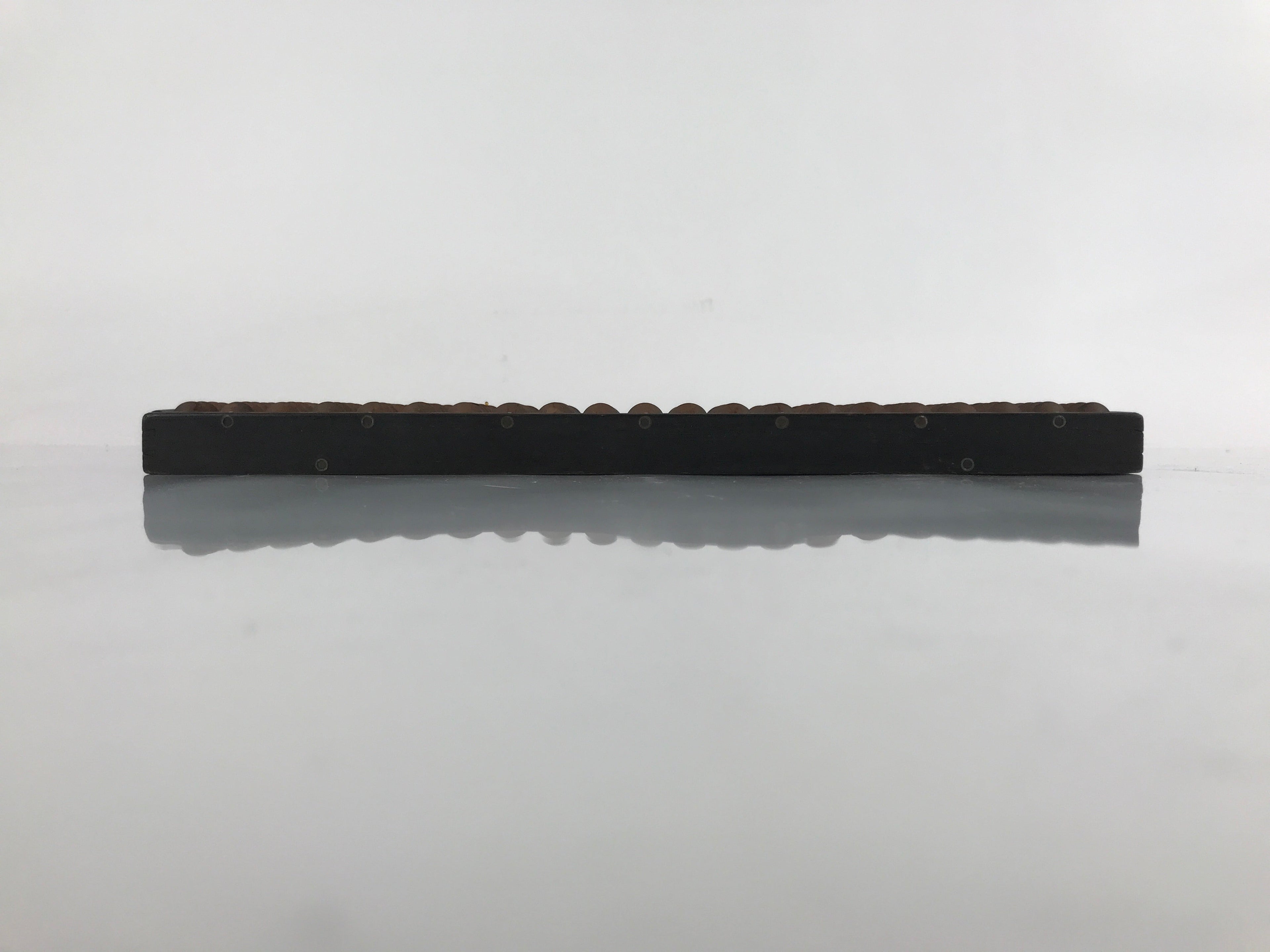 Japanese Wooden Abacus Soroban Math Calculating Tool Vtg 1/5 Beads 21 Rows ST56