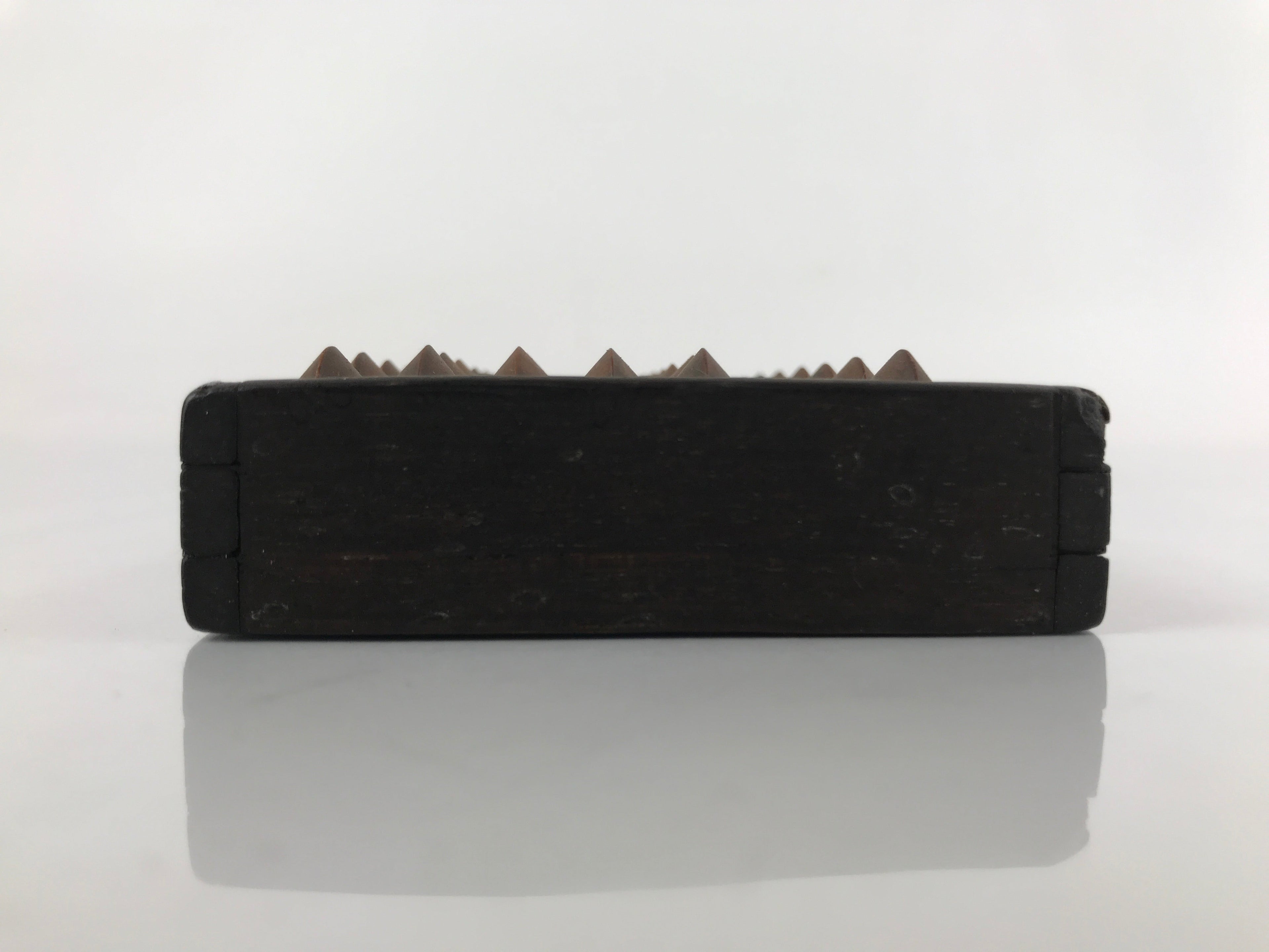Japanese Wooden Abacus Soroban Math Calculating Tool Vtg 1/5 Beads 21 Rows ST56