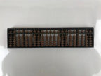 Japanese Wooden Abacus Soroban Math Calculating Tool Vtg 1/5 Beads 21 Rows ST56