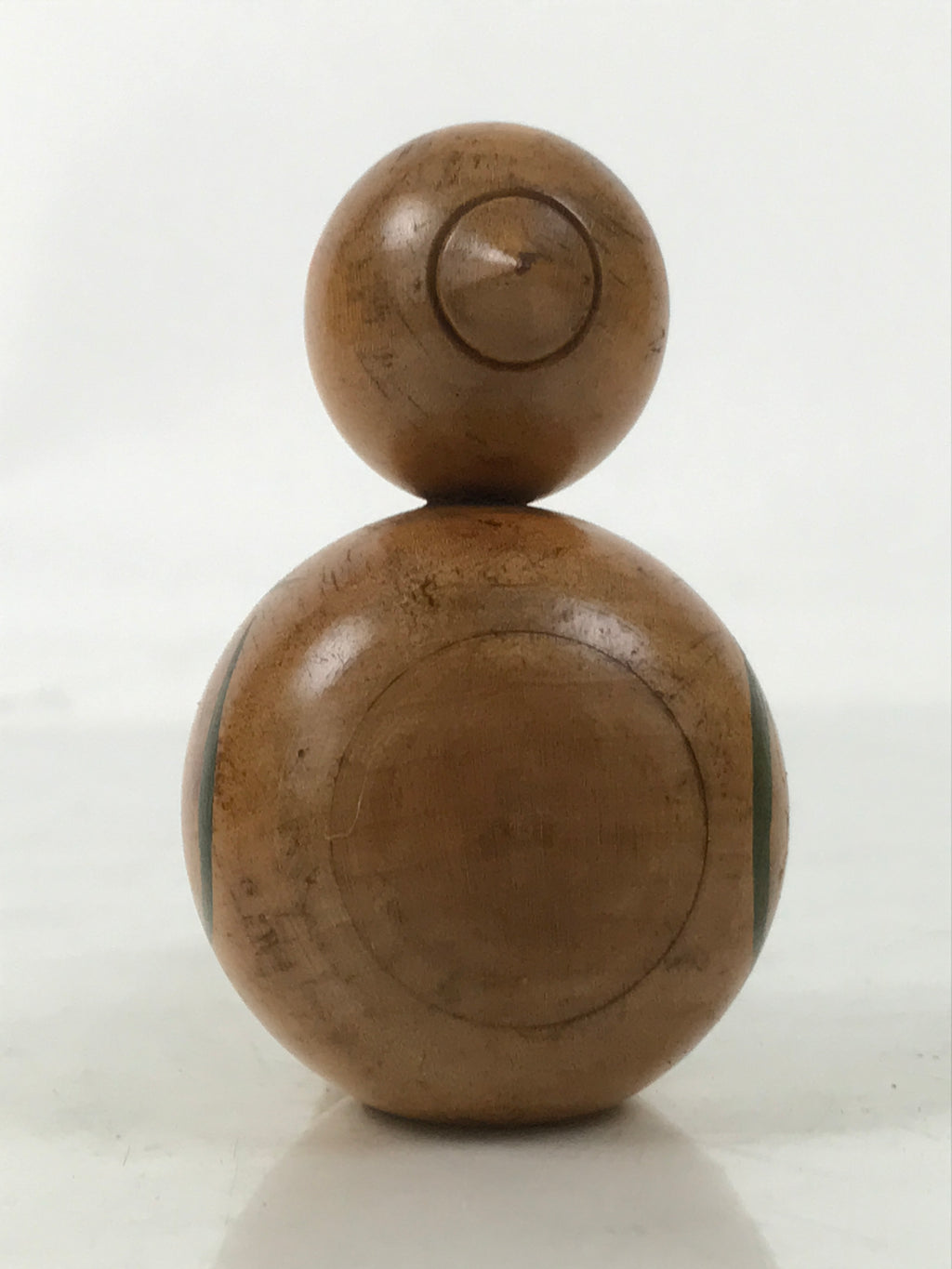 Japanese Wooden Bird Whistle Vtg Dove Pigeon Hato Musical Instrument Brown KF734