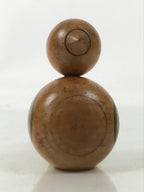 Japanese Wooden Bird Whistle Vtg Dove Pigeon Hato Musical Instrument Brown KF734