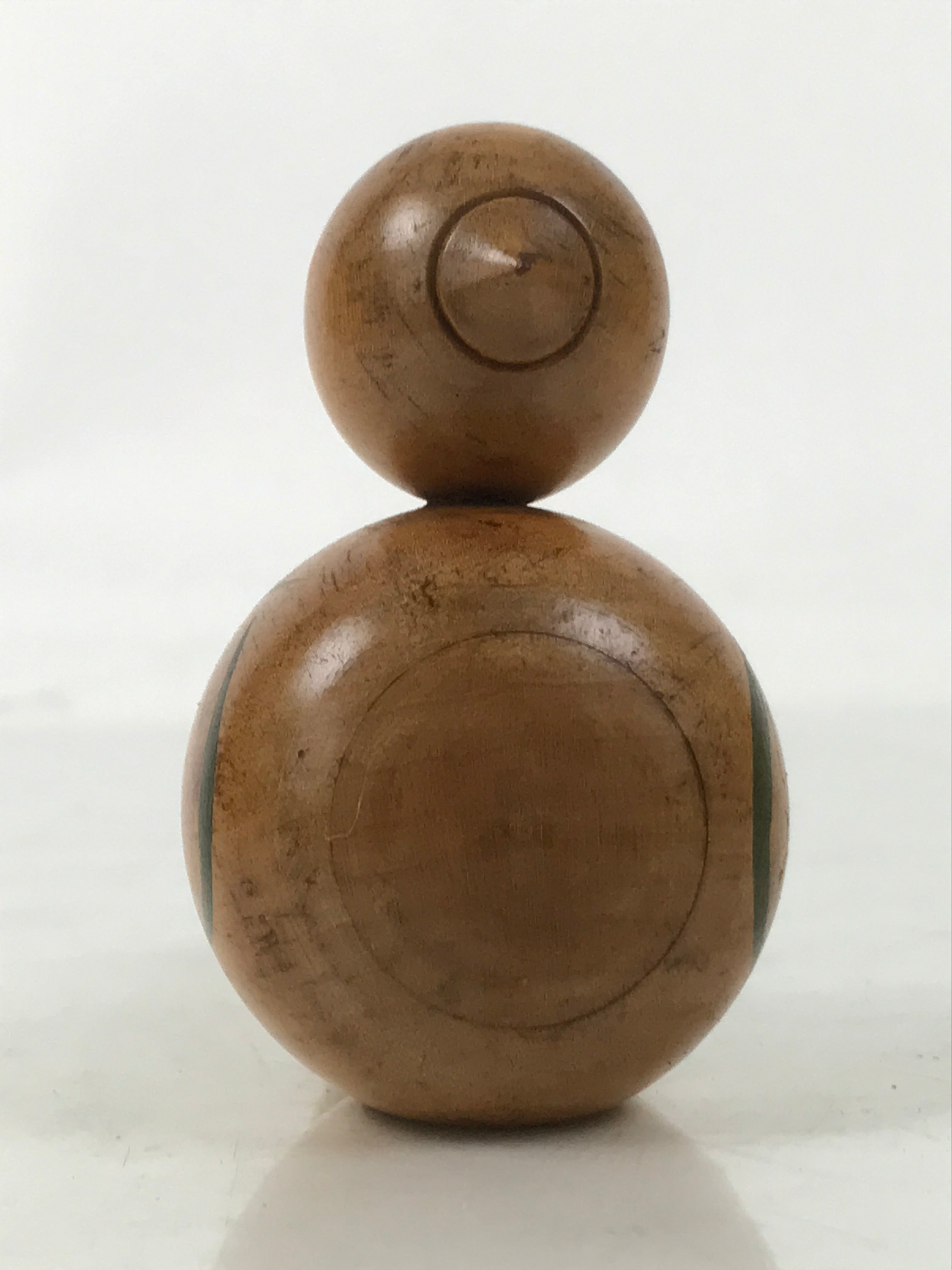Japanese Wooden Bird Whistle Vtg Dove Pigeon Hato Musical Instrument Brown KF734