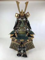 Japanese Wooden Boxed Samurai Miniature Armor Yoroi Set Vtg Boy's Festival ID516