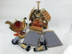 Japanese Wooden Boxed Samurai Miniature Armor Yoroi Set Vtg Boys' Festival ID555