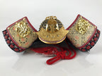 Japanese Wooden Boxed Samurai Miniature Armor Yoroi Set Vtg Boys' Festival ID557