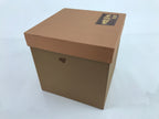 Japanese Wooden Brushed Lacquer Bento Box 3 Tier Vtg Jubako Makie Flowers LWB94