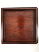 Japanese Wooden Brushed Lacquer Bento Box 3 Tier Vtg Jubako Makie Flowers LWB94