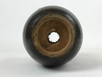 Japanese Wooden Brushed Lacquer Flower Vase Kabin Ikebana Makie Ume Plum FK87