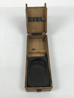 Japanese Wooden Calligraphy Tool Box Vtg Suzuribako Shodo Shuji Stand JK939