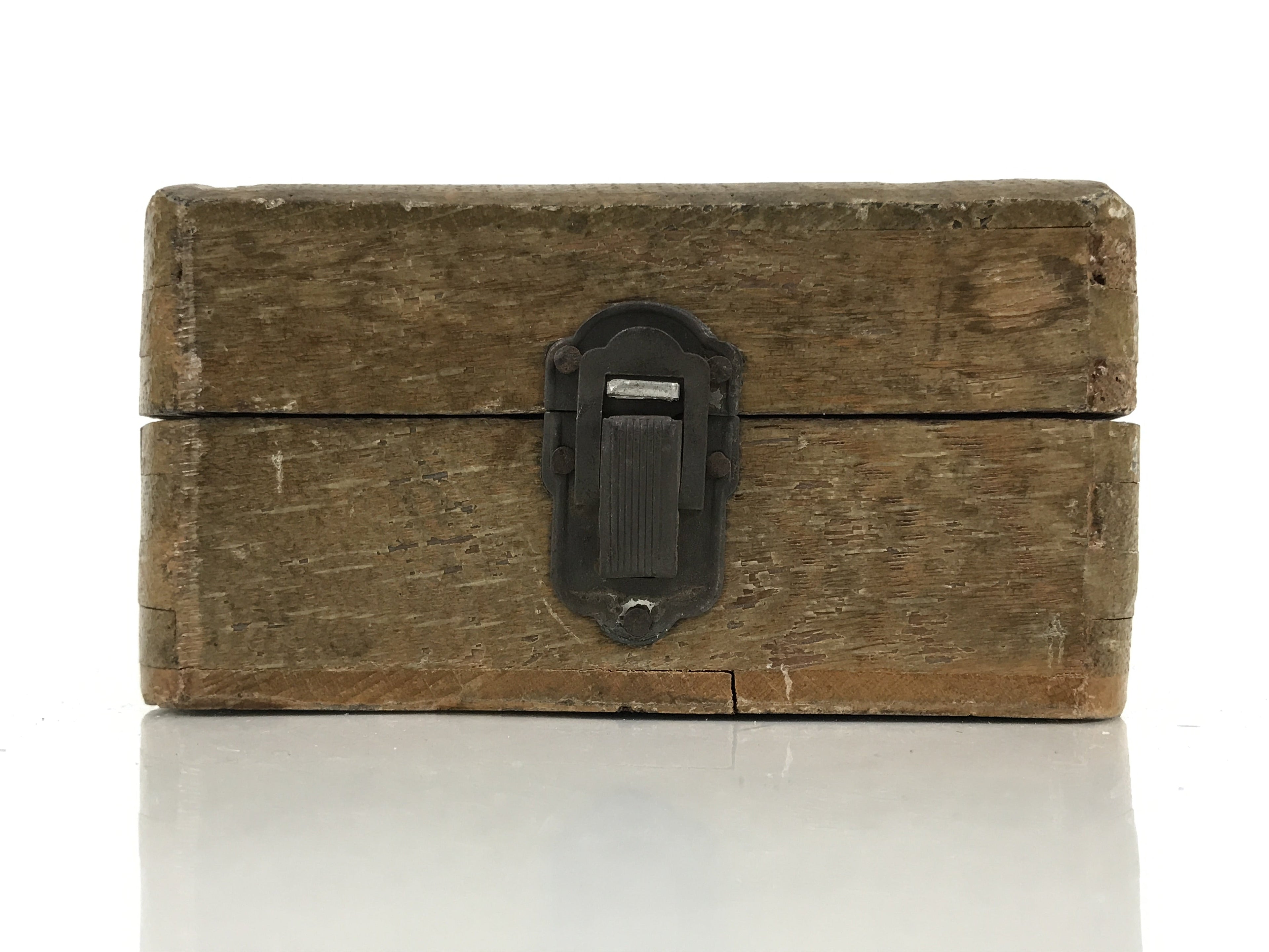 Japanese Wooden Calligraphy Tool Box Vtg Suzuribako Shodo Shuji Stand JK939