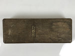 Japanese Wooden Calligraphy Tool Box Vtg Suzuribako Shodo Shuji Stand JK939