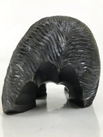 Japanese Wooden Carved Ainu Bear Statue Vtg Sculpture Hokkaido Brown AB120