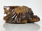 Japanese Wooden Carved Ainu Bear Wall Hanging Decor Vtg Hokkaido Brown AB126