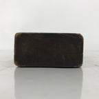 Japanese Wooden Carved Cake Mold Kashigata Sweet Wagashi Vtg Round Shape Kg569