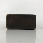 Japanese Wooden Carved Cake Mold Kashigata Sweet Wagashi Vtg Round Shape Kg569