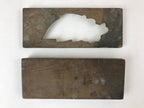 Japanese Wooden Carved Kashigata Cake Mold Sweet Wagashi Minogame Turtle Kg489