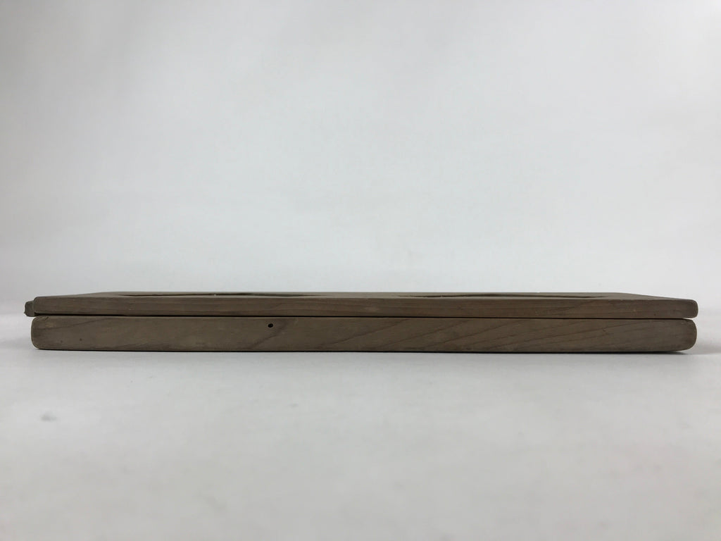 Japanese Wooden Carved Kashigata Cake Mold Sweet Wagashi Tied Kombu Kelp Kg508